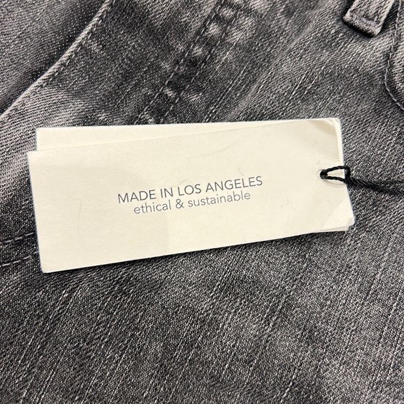 Le Jean By Charlie Gay Sabine High Rise Straight Ankle Length - Picture 3 of 7